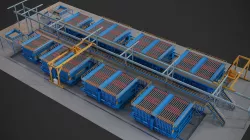 Concrete plant machine2 3D model