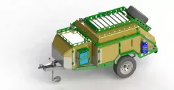 Conqueror Supra II Off-Road Trailer