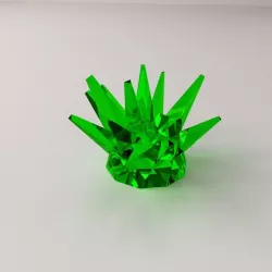 Crystal 3D model
