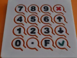 Custom Keyboard with 16 Keys