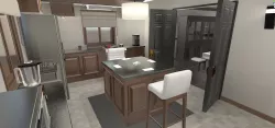 Customizable Furniture Low-poly  3D model