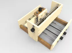 Desktop CNC wood router