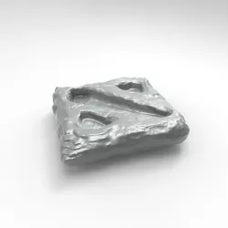 Dota 2 logo 3D model