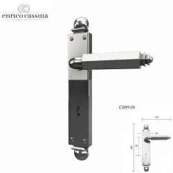 Enrico Cassina C09510 art deco style door handle 3D model