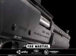Fabram Martial - Model and Textures Low-poly  3D model