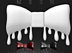 Feliz  Bow tie  Low-poly  3D model
