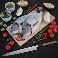 Fresh fish - Set of decor for the kitchen 3D model