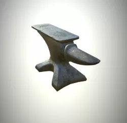 Game ready LP Anvil Viking Medieval Blacksmith PBR Low-poly  3D model