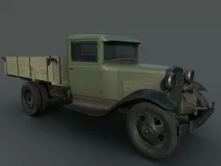 GAZ-MM 1939 flatbed 3D model