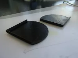 Glass top corner protector