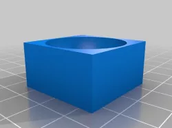 Half sphere of fluid