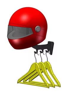 Helmet holder