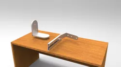 HINGES FOR FOLDABLE DESK