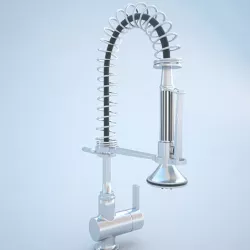 HJUVIK - Kitchen faucet with handspray (IKEA)