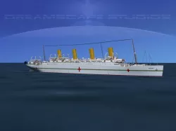 HMHS Britannic 3D model