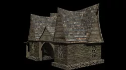 House Low-poly  3D model