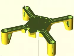 Hubsan x4 frame