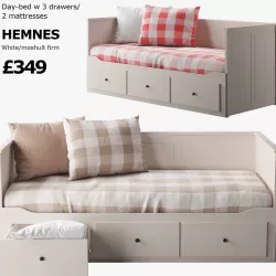 IKEA HEMNES bed 1 3D model