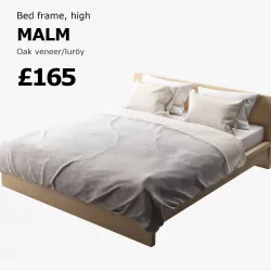 IKEA MALM bed 3D model