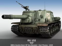ISU 152 - 65  3D model