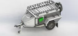 Jurgens XT140 Off-Road Trailer
