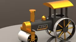 Lego Steamroller 434 