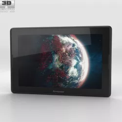 Lenovo A10 Black 3D model