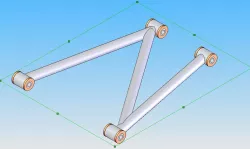 locost lower rear wishbone assy