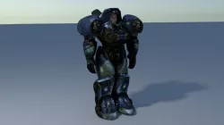 Marine Starcraft Low-poly  3D model