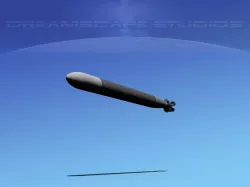 Mark 12 Torpedo  Low-poly  3D model