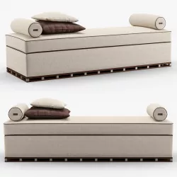 Meissen Couture - Daybed 3D model