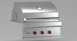 Metal food grill 3D model