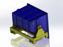 metal scrap box