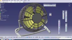 Mini Table Fan 