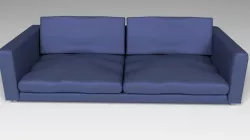 modern sofa for blender  3D model