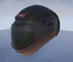 Motor Cycle Helmet Low-poly  3D model