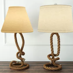 Nautical Rope Table Lamps 3 3D model