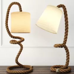 Nautical Rope Table Lamps 4 3D model