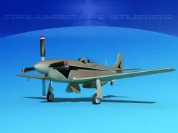 P-51 Mustang Sport V09 3D model