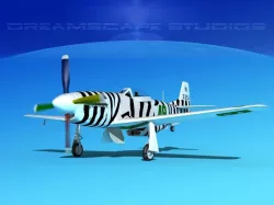 P-51 Mustang Sport V11 3D model