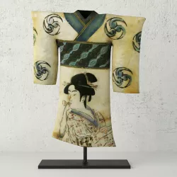 Painted Shell Kimono 3D model