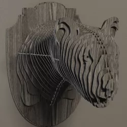 Panther head 3D model