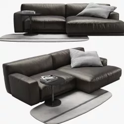 Poliform Paris Seoul sofa 1 3D model