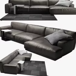 Poliform Paris Seoul sofa 2 3D model