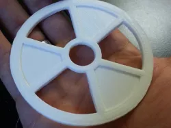 Radioactive Symbol Coaster