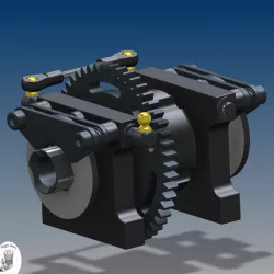 RC Car centrál differential