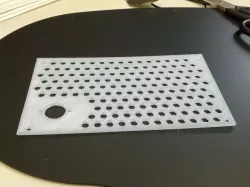 Rear PSU Cover plate for Cooler Master 120