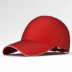 Red Baseball Cap 3D model