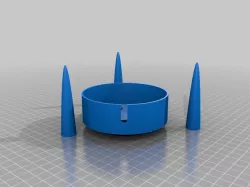 Retro Lamp Stand