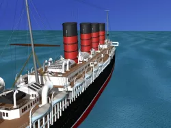 RMS Lusitania  3D model